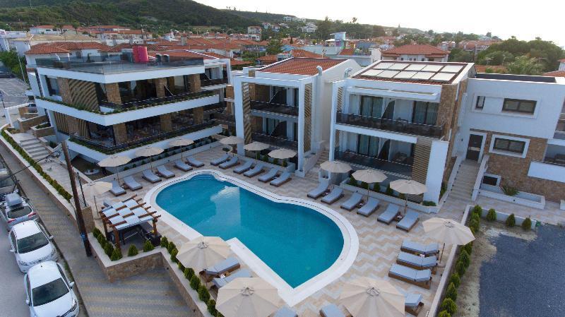 Agnes Deluxe Hotel Pefkochori Exterior foto